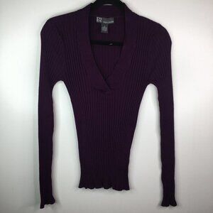 Chelsea & Theodore purple sweater